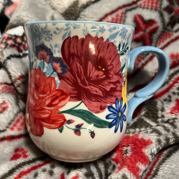 NWT The Pioneer Woman Brilliant Blooms Stoneware Mug, 18 Ounces - Picture 2 of 7